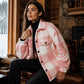 ⏰This week's hot sales - save 69% 🍂Autumn Early Bird Sale--Women's Plaid Button-Down Cozy Jacket