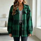 ⏰This week's hot sales - save 69% 🍂Autumn Early Bird Sale--Women's Plaid Button-Down Cozy Jacket