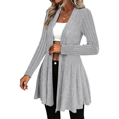 🌸2026 New Arrivals - save 50% 🧥Women's Soft Knit Open-Front Cardigan – Elegant & Easy to Layer