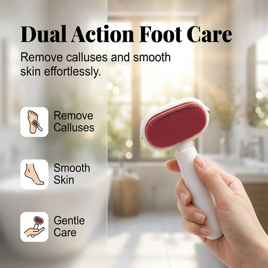🔥 Limited-Time Offer – 59% OFF😍2-in-1 Double-Sided Foot Callus Remover – Hard Skin & Dead Skin Scraper ✨