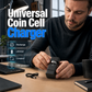 🔥Last Day sales: Just ￡6.99🔥Portable Rechargeable Coin Cell Battery Charger-Save Money on Everyday Batteries