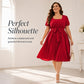 🌈2026 Summer Hot Sale 50% OFF!✨Women's Plus Size Polka Dot Dress 