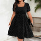 🌈2026 Summer Hot Sale 50% OFF!✨Women's Plus Size Polka Dot Dress 