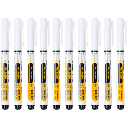 💥Buy 5 get 5 Free - Just ￡7.99💥Oil Based Marker Pens with Precision Tip for Quick Dry Writing
