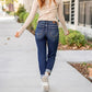 🔥2026 HOT SALE🥳💞50K+ SOLD!👖Women’s Tummy Control Distressed Cuffed Boyfriend Jeans