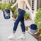 🔥2026 HOT SALE🥳💞50K+ SOLD!👖Women’s Tummy Control Distressed Cuffed Boyfriend Jeans