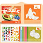 🏆This week's surprise Price😍Only £6.99!!🚗Kids Geometric Sticker Activity Book🧩The Best Gift For Kids❤️
