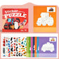 🏆This week's surprise Price😍Only £6.99!!🚗Kids Geometric Sticker Activity Book🧩The Best Gift For Kids❤️