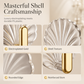 Shell-Shaped No-Drill Adhesive Wall Hooks