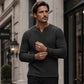 Men's Slim Fit Waffle Knit V-Neck Shirt