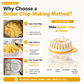 🔥2026 HOT SALE🥳💞50K+ SOLD!😍🥔DIY Microwave Potato Chip Maker with Slicer Bowl Set