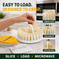 🔥2026 HOT SALE🥳💞50K+ SOLD!😍🥔DIY Microwave Potato Chip Maker with Slicer Bowl Set