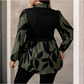 ⏳LAST DAY SALE ONLY ￡17.99!🔥Effortless Layered Style👚✨Women's Floral Print Fake 2-Piece Pullover Shirt