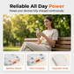 3-in-1 Magnetic Wireless Power Bank with Dual Cables