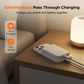 3-in-1 Magnetic Wireless Power Bank with Dual Cables