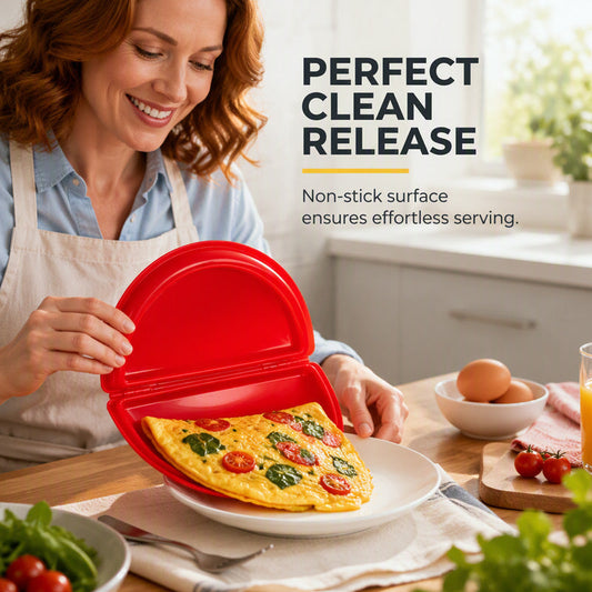 🥳2026 HOT SALE-BUY 1 GET 1 FREE🥳💞2-in-1 Omelet Maker & Egg Cup Cooker