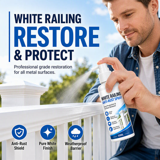 ⏳Limited-Time Sales - Buy 1 get 1 free🛡️ White Railing Care Spray | Surface Refresh