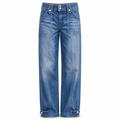 🔥 LIMITED-TIME SALE | 50% OFF 🔥Women's Retro Wide-Leg Denim Jeans