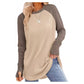 💖This week's Hot Sales - Only ￡13.99✨🍂Women's Casual Crewneck Long Sleeve Top With Thumb Holes and Curved Hem