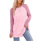 💖This week's Hot Sales - Only ￡13.99✨🍂Women's Casual Crewneck Long Sleeve Top With Thumb Holes and Curved Hem