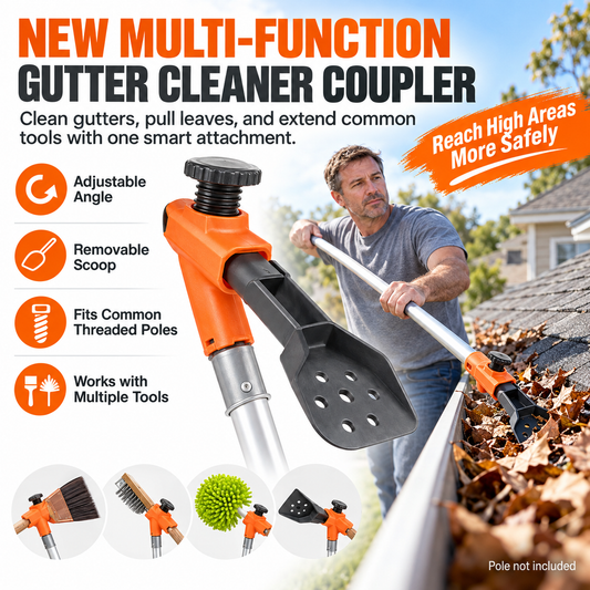 💥Last Day Hot Sales - 50% OFF👉Multi-Functional Gutter Cleaner Tool