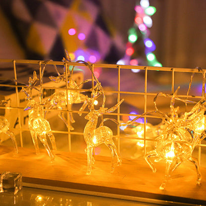 🦌 Christmas LED Reindeer String Lights | Cozy Glow
