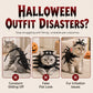 Spooky Halloween Cat Centipede Shape Costume