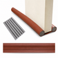 📢📢50% OFF !! ⏰DIY Wear Resistant Leather Under Door Draft Stopper Windproof and Insect Proof Bedroom Door Bottom Seal Strip