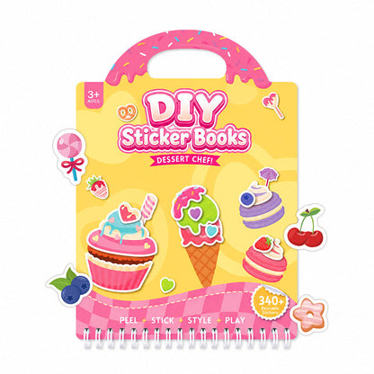 🎁🎄Christmas Sale 50% OFF!💞50K+ SOLD!⏳✨Portable Reusable DIY Sticker Books for Kids