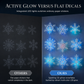 🥳2026 HOT SALE🥳💞50K+ SOLD!💥 50% OFF!❄️Glowing Snowflake Night Light Wall Stickers