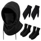 🎅Xmas Hot Sales - 58% off💥Balaclava Hood with Touchscreen Gloves & Socks Set