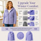Women's Casual Plush Hooded Jacket