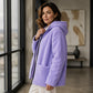 Women's Casual Plush Hooded Jacket