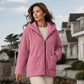 Women's Casual Plush Hooded Jacket