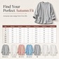 💖This week's Hot Sales - Only ￡14.99✨Women's Warm Crew Neck Long Sleeve Top