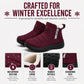 ⏳LAST DAY SALE ONLY￡17.99!!❄️Women’s Lightweight Winter Boots – Waterproof, Non-Slip & Plush-Lined for All-Day Warmth & Style👢✨