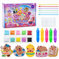DIY Dot Bead Painting Sticker Art Kit for Kids