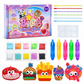 DIY Dot Bead Painting Sticker Art Kit for Kids