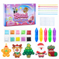 DIY Dot Bead Painting Sticker Art Kit for Kids