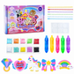 DIY Dot Bead Painting Sticker Art Kit for Kids