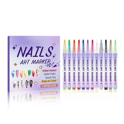⏳Limited-time 50% off⏰DIY Nail Art Marker Pen Set💅💞