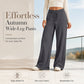 ⏳This week's Hot Sales - ￡14.99👖Women's Casual Wide-Leg Pants with Drawstring Elastic