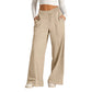 ⏳This week's Hot Sales - ￡14.99👖Women's Casual Wide-Leg Pants with Drawstring Elastic