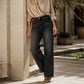 Women's High-Rise Wide-Leg Stretch Jeans