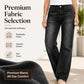 Women's High-Rise Wide-Leg Stretch Jeans