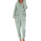 Women's Top & Drawstring Pants 2-Piece Set