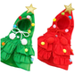 🌲Xmas Hot Sales - Just ￡7.99😍Christmas Tree Pet Cape Cloak for Cats & Dogs
