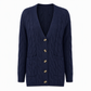 Women's Long Single Breasted Knitted Cardigan Sweater Casual Outerwear Coat for Autumn and Winter