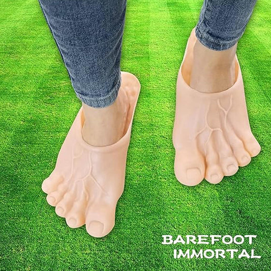 🤣🔥 Limited-Time Special sales - only ￡9.99🦶 Jumbo Funny Feet Slippers – Big Feet, Bigger Laughs! 🎁😂