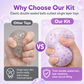 🔥50% OFF NOW! DIY Squeeze Ball Making Kit with colorful clay & sparkling fillers, leak-proof slow-rising fun, no-mess craft for kids 🎨🧪✅💥